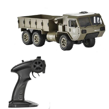 Ready for Action: Pro-Grade Military RC Truck (1:16 Scale) - playtechtoy