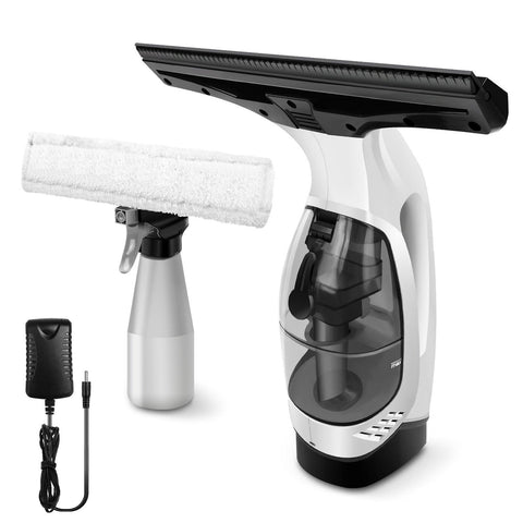 Cordless Window Vacuum Cleaner – Rechargeable 28cm with 150ml Tank