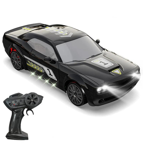 2.4G RC Drift Car – 4WD LED Light Racing Car, AE86 vs GTR Model