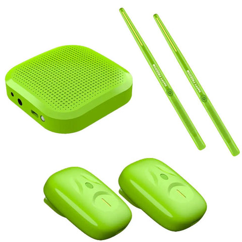 Portable Electric Air Drumsticks – VR Drum Kit with Pedals, Great for All Ages