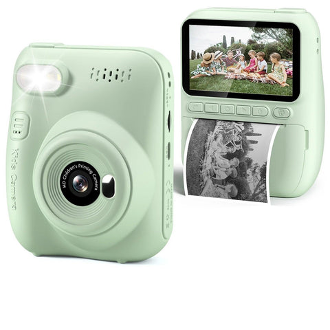 Instant Print Camera for Kids – 32MP HD 1080P Camera with 3.0