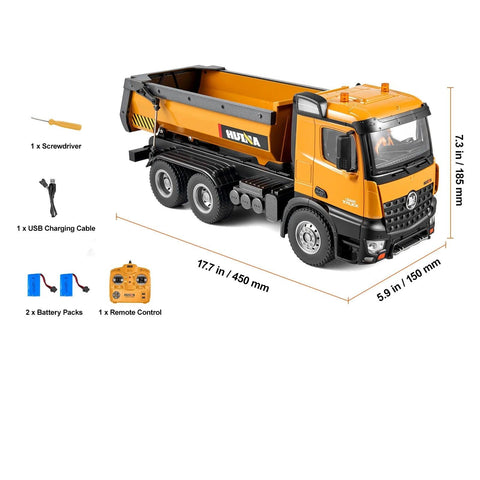 RC Excavator & Dumper – Remote Control Engineering Vehicle for Kids