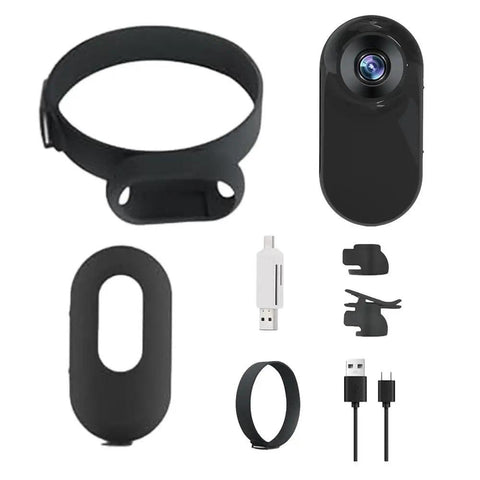 1080P Dog Camera Collar – Wireless Pet Action Camera, No Wi-Fi Needed