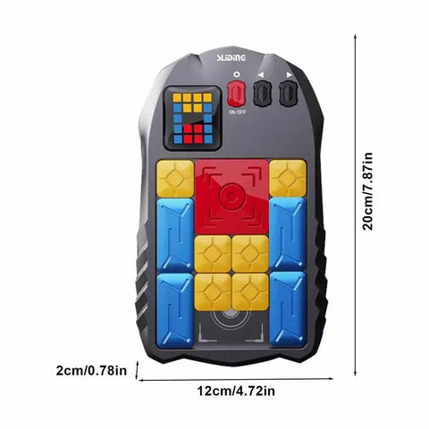 Super Slide Huarong Road Smart Sensor Puzzle | 500+ Levels of Brain Teasers & Interactive Fidget Toys for Kids - Perfect Gift