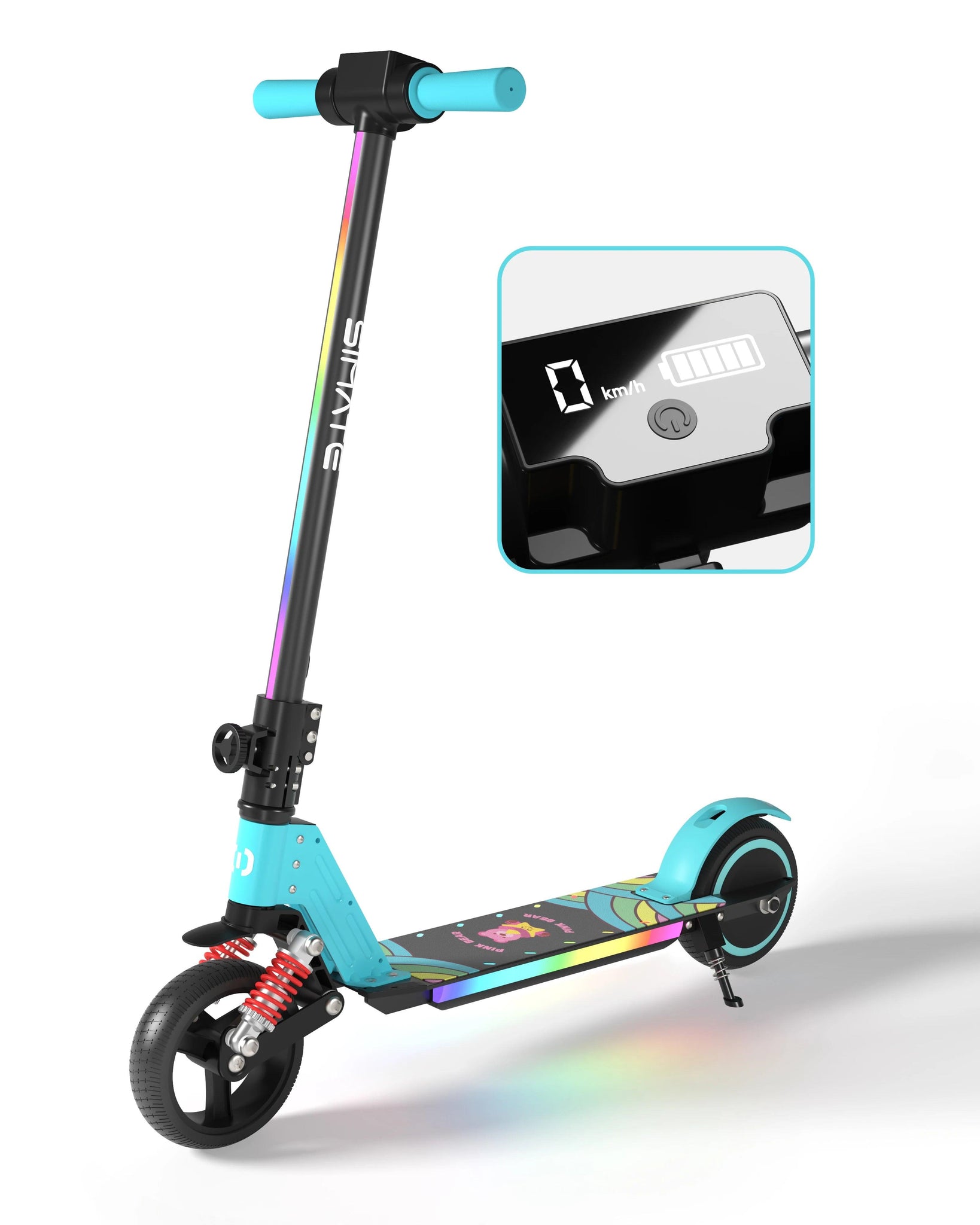 S5 Kids Electric Scooter – 130W Motor, 24V/2.5Ah Battery, 14km/h