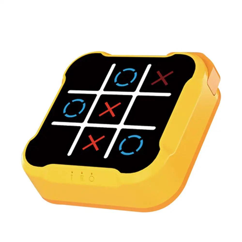 Portable Tic-Tac-Toe Electronic Board Game | Educational Handheld Chess Set for Kids & Adults