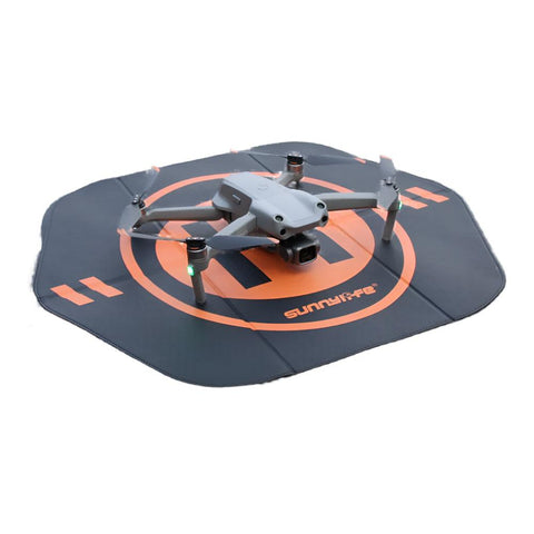 55cm Foldable Drone Landing Pad – Double-Sided Leather for DJI Mavic & Mini