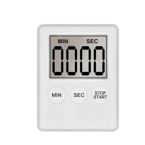 Magnetic Digital Kitchen Timer – LED Display with Loud Alarm for Cooking & Boiling