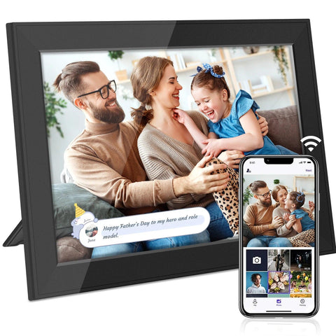 10.1” Digital Picture Frame – WiFi, HD Touch Screen, Auto-Rotate